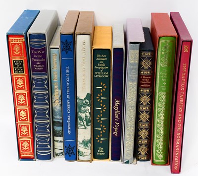 Lot 408 - FOLIO SOCIETY; eleven hardback books, mainly...