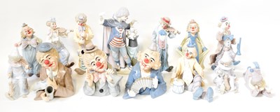 Lot 104 - LLADRÓ; a model of a clown, 'Circus Magic',...