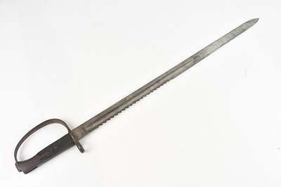 Lot 1328 - A Victorian 1879 pattern artillery sawback...