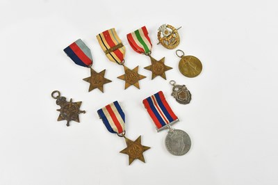Lot 1270 - A collection of medals comprising the France...