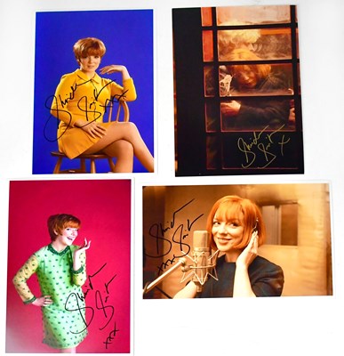 Lot 394 - SHERIDAN SMITH; four signed colour photographs...