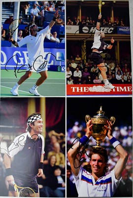 Lot 581 - PAT CASH; four signed colour photographs (4).