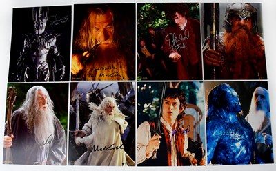 Lot 402 - LORD OF THE RINGS; twenty-six signed pictures...