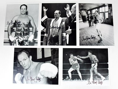 Lot 562 - SIR HENRY COOPER; five signed black and white...