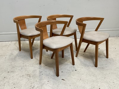 Lot 17 - GREAVES & THOMAS; four light oak and bentwood...