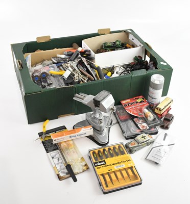 Lot 423 - A collection of model making equipment and...