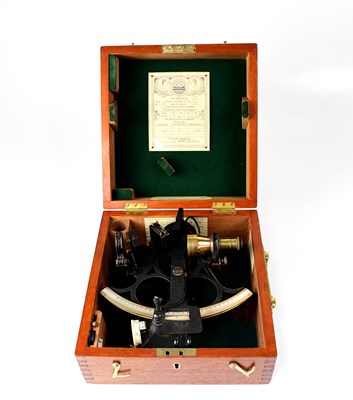 Lot 272 - A Husun Sextant by Henry Hughes & Son Ltd,...