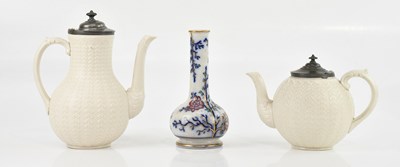 Lot 1762 - COBRIDGE; an 'Argyle' teapot and coffee pot,...