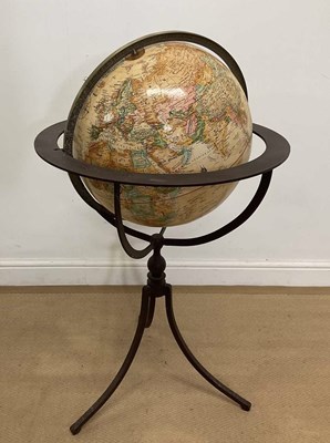 Lot 185 - REPLOGLE; a modern 15 inch diameter globe...