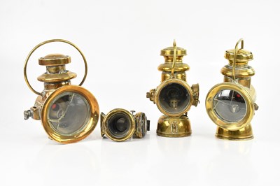 Lot 430 - H & B; an English made side lamp, a Miller...