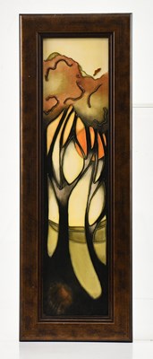 Lot 1577 - EMMA BOSSONS FOR MOORCROFT; a rectangular...