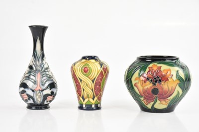 Lot 1562 - RACHEL BISHOP FOR MOORCROFT; a baluster shaped...