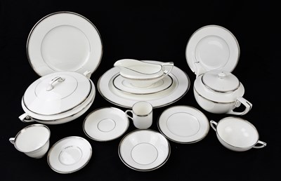 Lot 1345 - ROYAL WORCESTER; a 'Silver Viceroy' pattern...