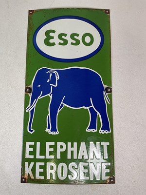 Lot 246 - An early reproduction enamel ESSO sign, with...