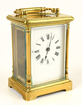 Lot 2617 - An early 20th century French brass cased...