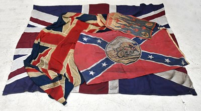 Lot 1811 - A large Union Jack flag, approx 175 x 216cm, a...