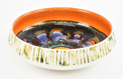 Lot 1694 - POOLE POTTERY; a large bowl, height 9cm,...