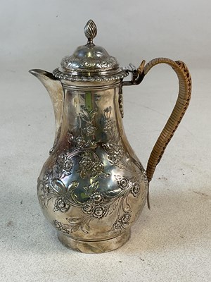 Lot 498 - GEORGE PERKINS; an Edwardian hallmarked silver...