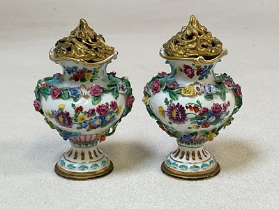 Lot 408 - A pair of early 19th century English hand...