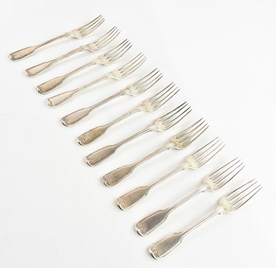 Lot 138 - WILLIAM ELEY I; a set of eleven Victorian...