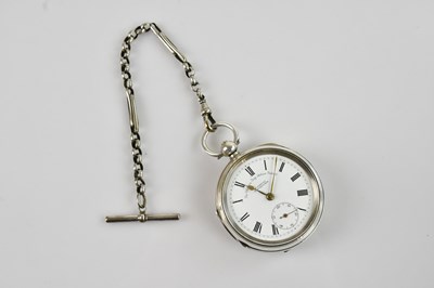 Lot 423 - H. SAMUEL, MANCHESTER; a hallmarked silver...