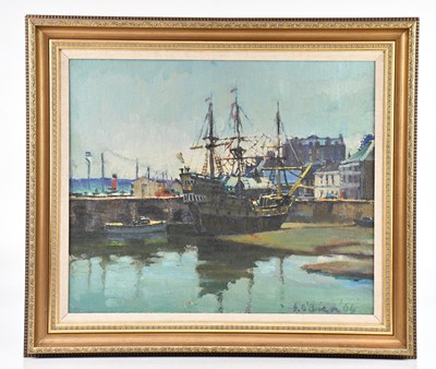 Lot 1173 - IVOR O'BRIEN; oil on canvas, 'Hispaniola',...