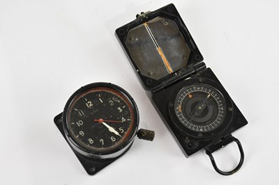 Lot 1204 - A military compass bearing broad arrow to the...
