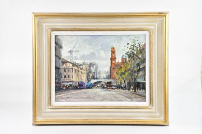Lot 1176 - IVAN TAYLOR(British, born 1946); oil on board,...