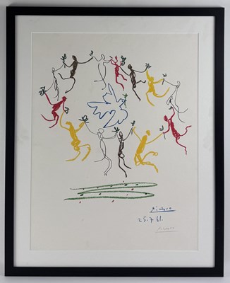 Lot 87 - PABLO PICASSO (1881-1973); a signed print,...