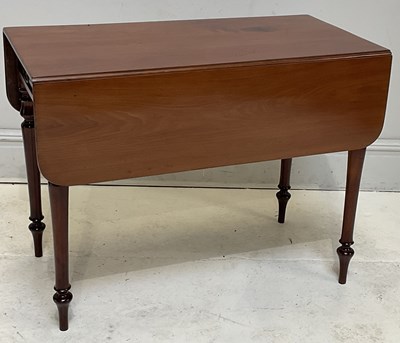 Lot 292 - A Victorian mahogany Pembroke table, height...