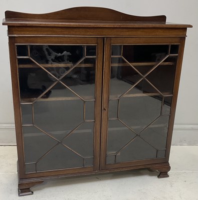 Lot 294 - An early 20th century oak bookcase , height...