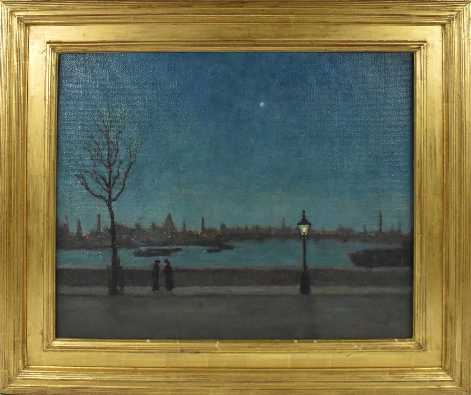 Lot 134 - WALTER GREAVES (1846-1930); oil on canvas,...