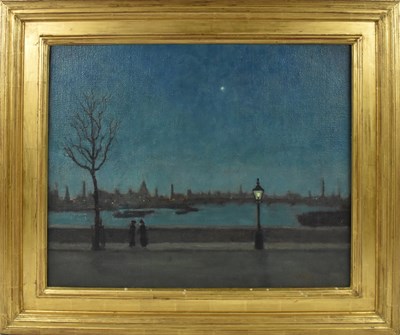 Lot 134 - WALTER GREAVES (1846-1930); oil on canvas,...