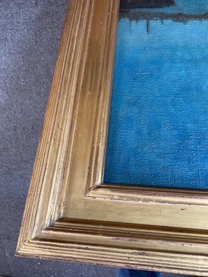 Lot 134 - WALTER GREAVES (1846-1930); oil on canvas,...