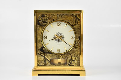 Lot 261 - JAEGER-LECOULTRE; an Atmos clock, decorated...
