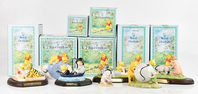 Lot 1634 - ROYAL DOULTON; seven boxed figures from the...