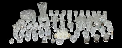 Lot 570 - A large quantity of cut and crystal glassware,...