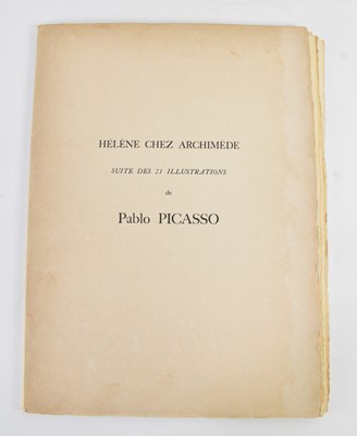 Lot 94 - PABLO PICASSO; a folio of seventeen woodcut...