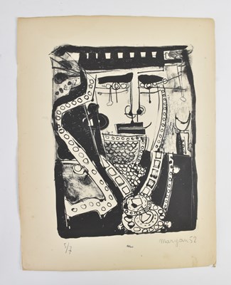 Lot 234 - PINCHAS BURSTEIN MARYAN (Polish, 1927-1977); a...
