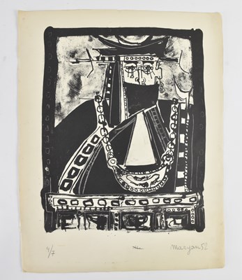 Lot 235 - PINCHAS BURSTEIN MARYAN (Polish, 1927-1977); a...