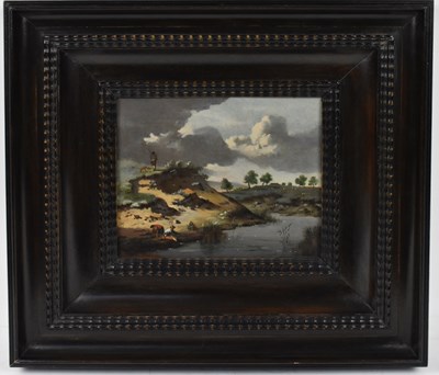 Lot 136 - IN THE STYLE OF JAN WIJNANTS; oil on canvas,...