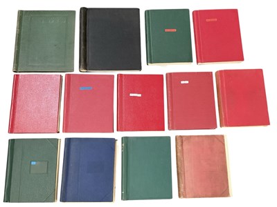 Lot 421 - A group of thirteen albums of Commonwealth and...