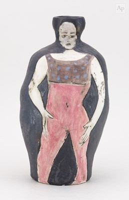 Lot 517 - NANCY BALDWIN (1934-2021); an earthenware...