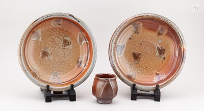 Lot 506 - MICKI SCHLOESSINGK (born 1949); a pair of salt...