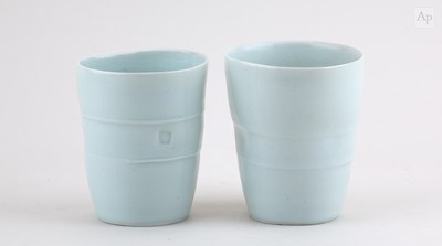 Lot 301 - EDMUND DE WAAL (born 1964); a near pair of...