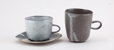 Lot 438 - KAORI TATEBAYASHI (born 1972); a stoneware cup...