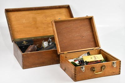 Lot 1429 - AMBASSADEUR; two 6000C fishing reel in cases,...