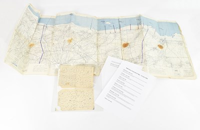 Lot 1211 - Two D-Day Pitman shorthand letters, Wednesday...