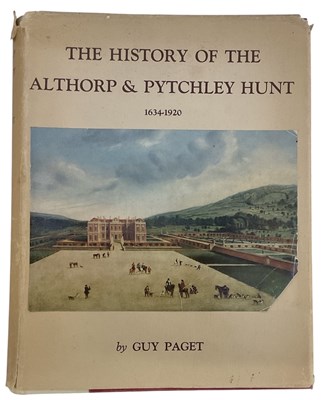 Lot 410 - GUY PAGET; The History of the Althorp &...