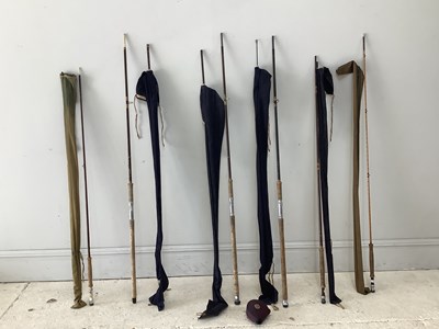 Lot 1437 - HARDY; a Filabite Spinning No two piece rod,...